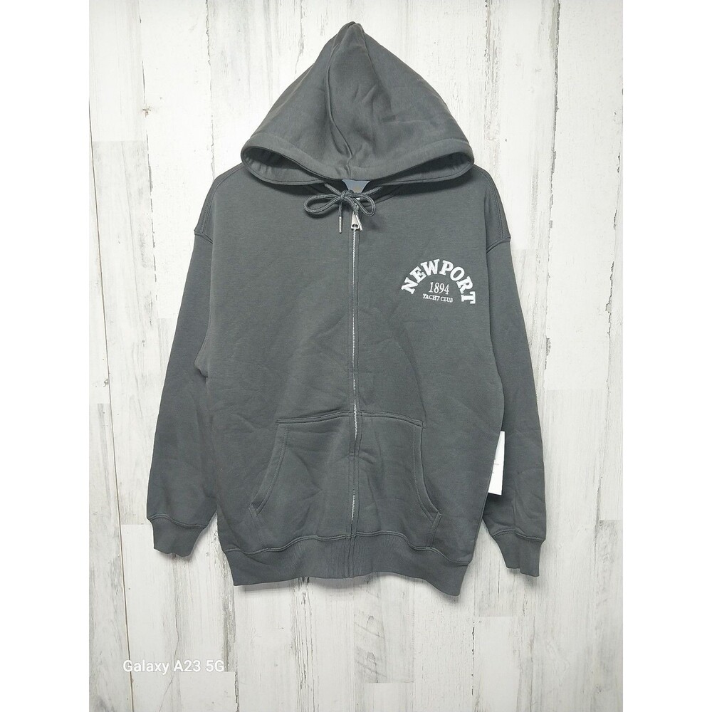 Lazy Sunday Women's Small Full Zip Newport Yacht Club Full Zip Hoodie